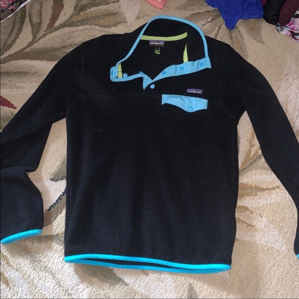 Patagonia synchilla pull over fleece small